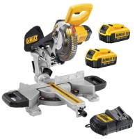 Dewalt 18V DCS365M2 184mm Cordless Mitre Saw with XPS with 2 x 4.0Ah Batteries £469.95